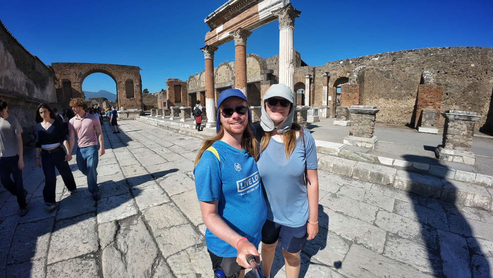 Ausgrabungsstätte Pompeii